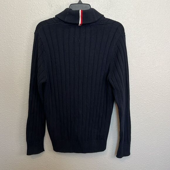 Tommy Hilfiger Cowl Neck Cardigan Navy Size XS - Picture 9 of 9